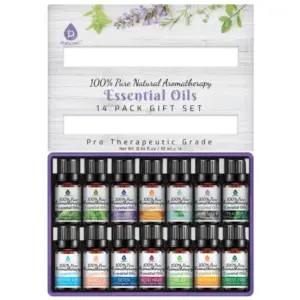 100% Pure Essential Oils 14-Pack Aromatherapy Set Pursonic