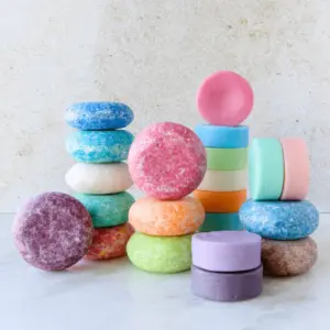 Eco-Friendly Shampoo & Conditioner Bar Set for Zero Waste Hair Care