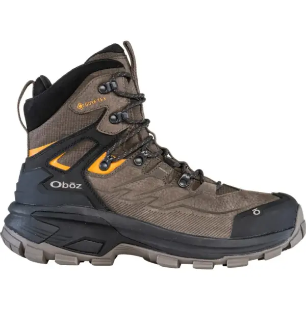 Men's Oboz Bridger Ridge Mid GTX Hiking Boots - Waterproof Backpacking Shoes - Image 4