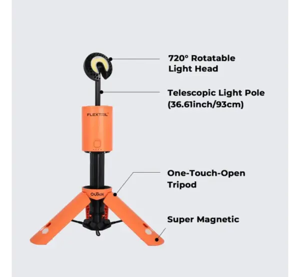 Flextail Evo 2-in-1 Telescopic Lantern with Bright LED Light