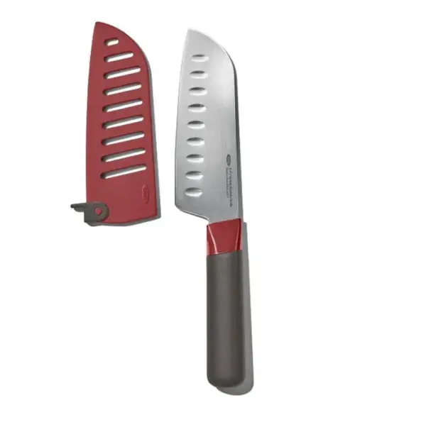 OXO 5.5 Inch Santoku Knife with Protective Sheath - Sharp Kitchen Blade - Image 4