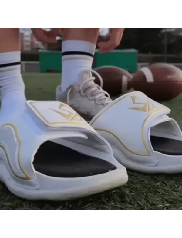 Youth Sports Recovery Slides - Tronus Premium Comfort Footwear - Image 4