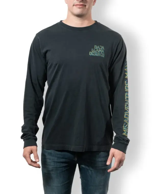 Bajallama Long Sleeve T-Shirt by Design Co - Soft Cotton Crewneck Tee