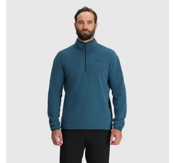 Men's Quarter Zip Fleece Jacket - Polartec 100 by Outdoor Research