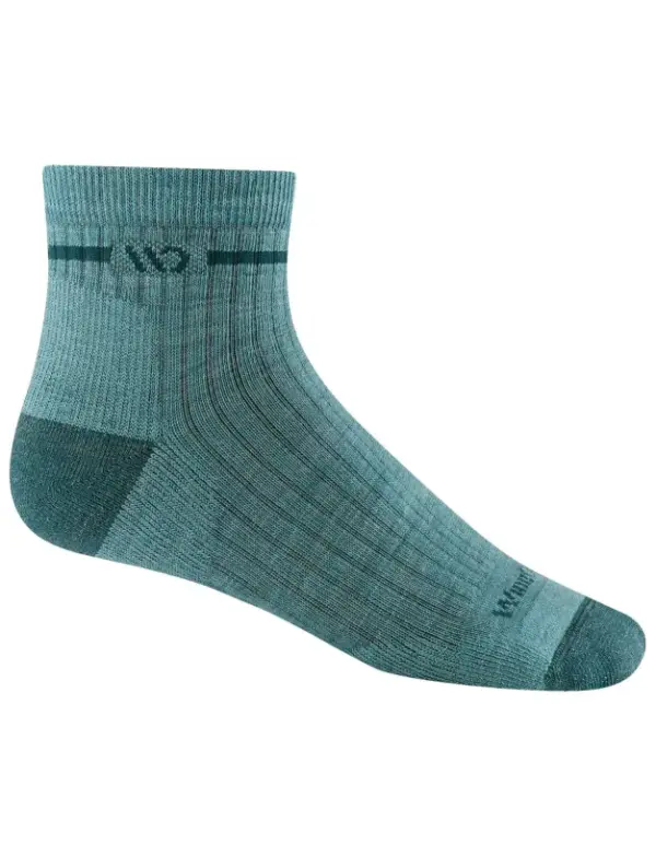 Darn Tough Men's Midweight Crew Socks - Wide Open Vintage Stripes - Image 4