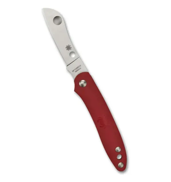 Spyderco Roadie Non-Locking EDC Pocket Knife - Black Plain Edge - Image 5