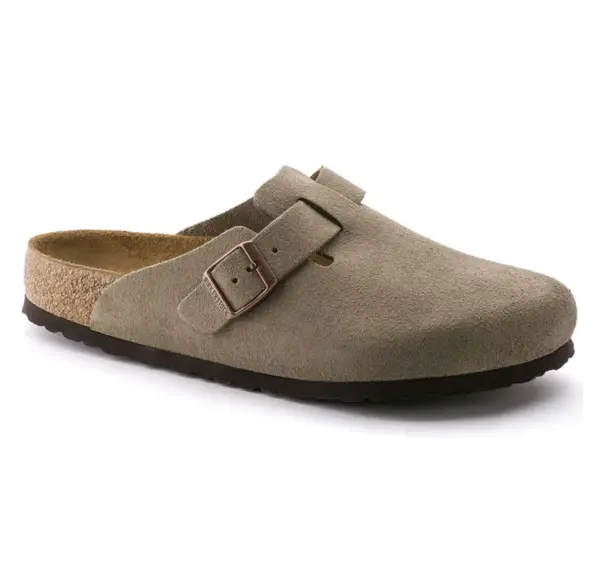 Birkenstock Boston Suede Clogs Comfort Footbed Arch Support - Image 4