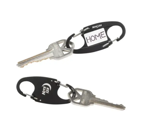Nite Ize IdentiKey SlideLock Carabiner Set - 2 Pack