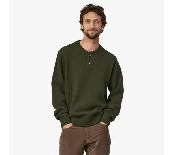 Patagonia Men's Recycled Wool-Blend Button-Down Sweater - Image 4