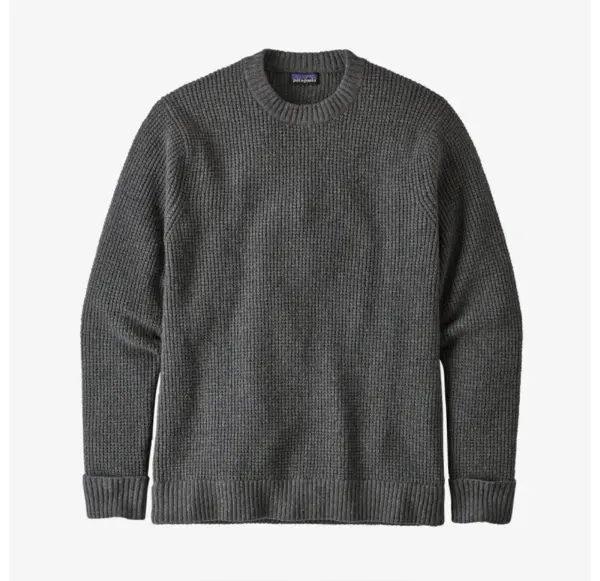 Patagonia Men's Eco-Friendly Recycled Wool Sweater - Image 4