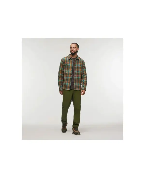 Cotopaxi Men's Mero Flannel Shirt - Soft Plaid Button-Up for Casual Wear