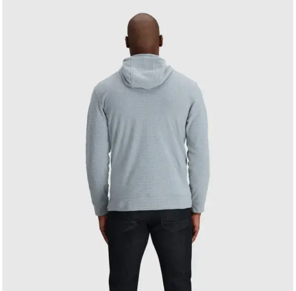Men's Full Zip Fleece Hoodie - Outdoor Research Multi-Color - Image 4