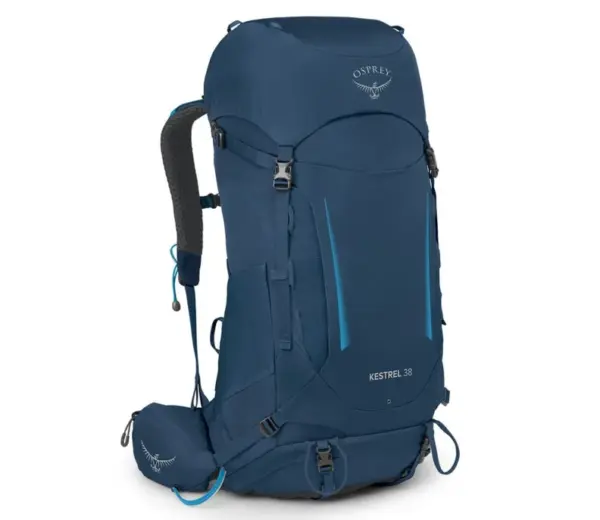 Osprey Kestrel 38 Men's Hiking Backpack w/ Suspended Mesh Backpanel - Image 4