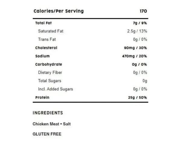 Mountain House Freeze Dried Diced Chicken #10 Can Emergency Food Supply - Image 4