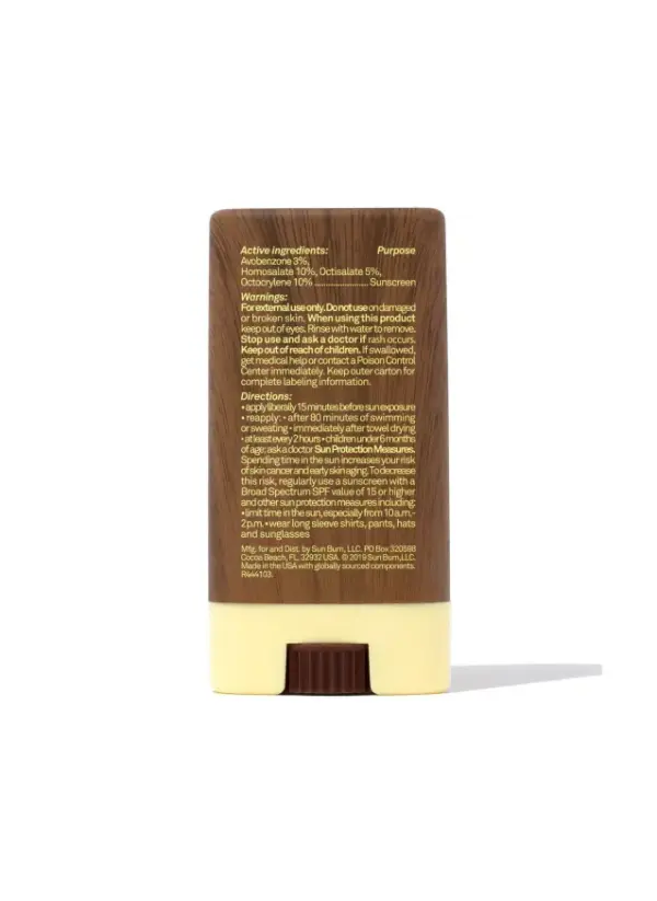 Sun Bum SPF 30 Face Sunscreen Stick - Oil Free & Reef Safe