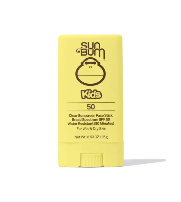 Sun Bum Kids SPF 50 Face Sunscreen Stick for Sensitive Skin