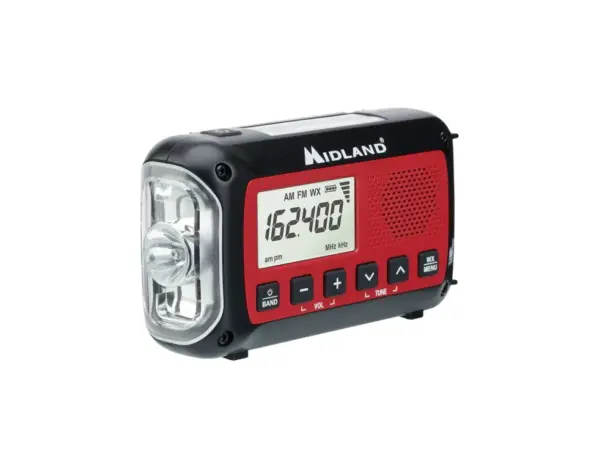 Midland ER40 Emergency Hand Crank Radio with Weather Alert
