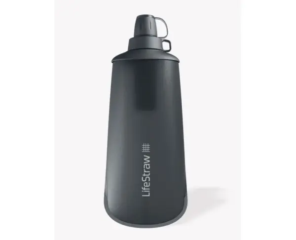 LifeStraw Peak Collapsible Water Bottle with Built-in Filter 1L - Image 4