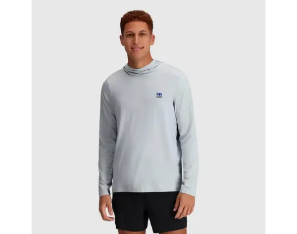 Outdoor Research Men's UPF 50+ Sun Hoodie - ActiveIce Cooling - Image 4