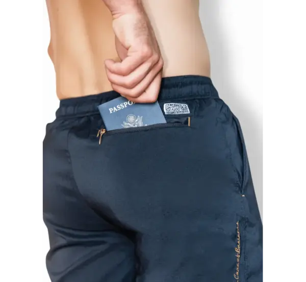Men's Black Stretch Swim Trunks Bajallama Fort Knox - Image 4