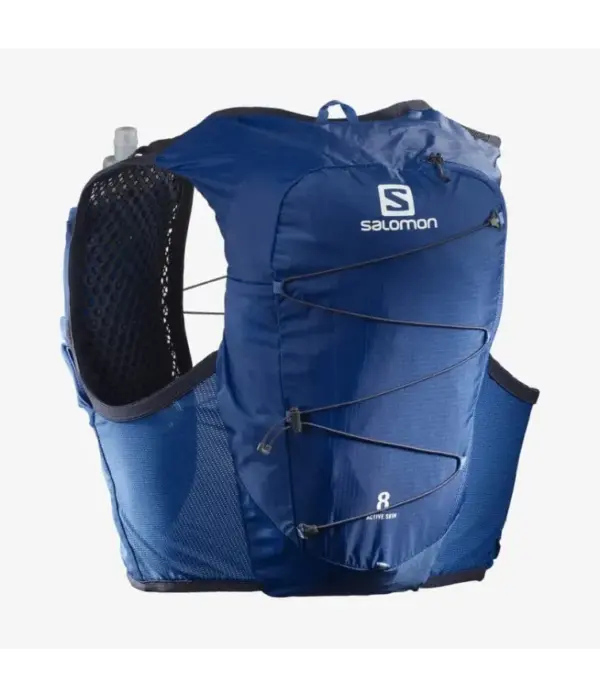 Salomon Unisex Running Vest with Water Bottles - Active Skin 8 Hydration Pack - Image 4