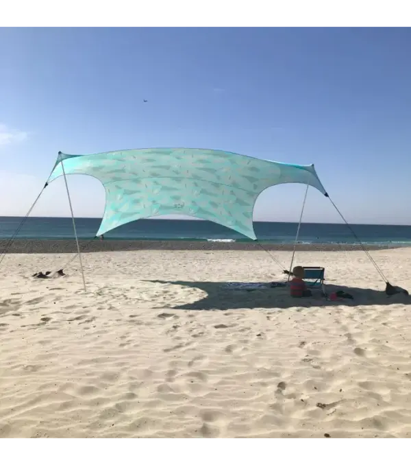 Neso XL Beach Canopy - Printed Sun Shelter Design - Image 4