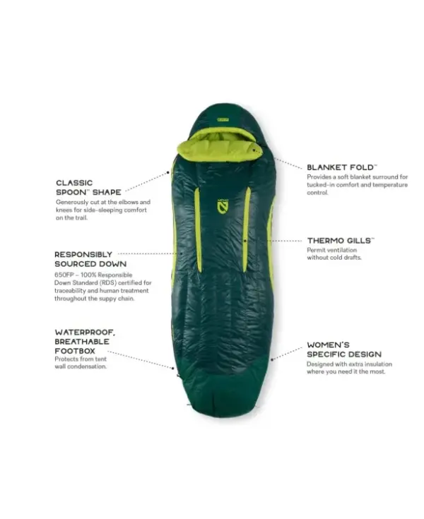 NEMO Disco 15°F Women's Sleeping Bag - Image 4