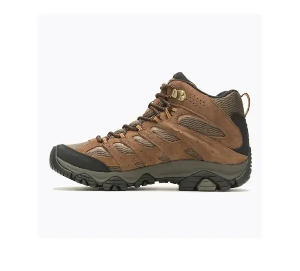 Merrell Moab 3 Mid Waterproof Hiking Boots for Men - Wide Fit