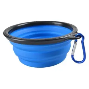 PocoPet Foldable Travel Dog Bowl for Hiking & Camping