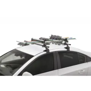 SportRack Groomer Deluxe Ski Rack Holds 6 Skis or 4 Snowboards
