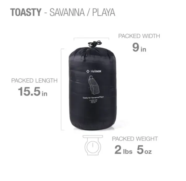 Helinox Chair Warmer for Savana Playa Camping Insulated Seat Pad - Image 4