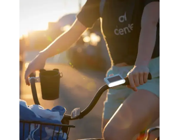 Luci Solar Bike Lights - Rechargeable LED Cycling Set - Image 4