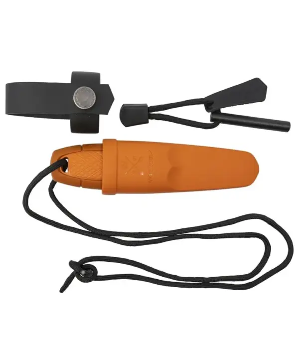 Morakniv Eldris Pocket Knife Kit with Peg Box - Burnt Orange - Image 4