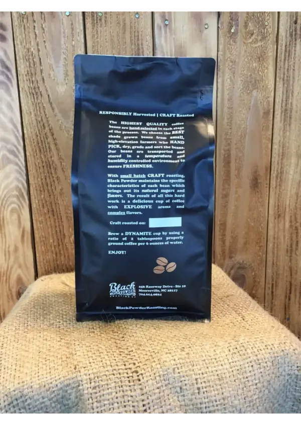 Kenya Lenana AB Medium Dark Roast Coffee - Black Powder Craft Roasted - Image 5