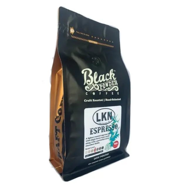 Black Powder Coffee LKN Espresso Blend - Rich & Bold Roast