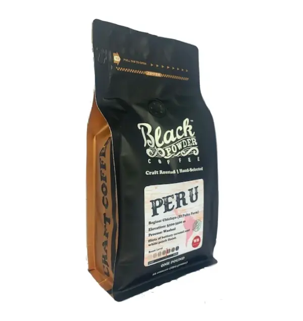 Peru Medium Roast Coffee - Fair Trade, Organic, by Black Powder - Image 4