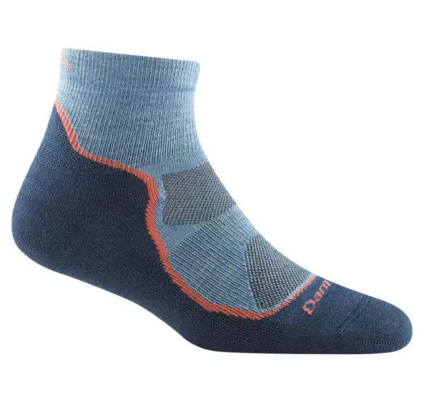 Darn Tough Women's Lightweight Cushioned Quarter Hiking Socks - Image 4