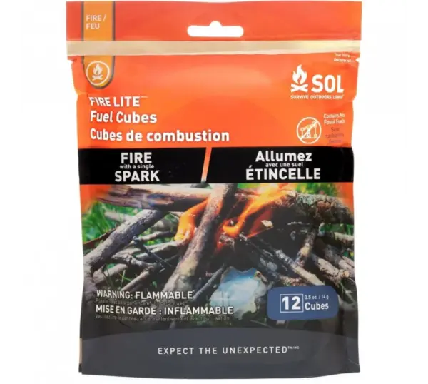 Fire Starter Cubes for Camping & Grills - Long Lasting Fuel Blocks - Image 4