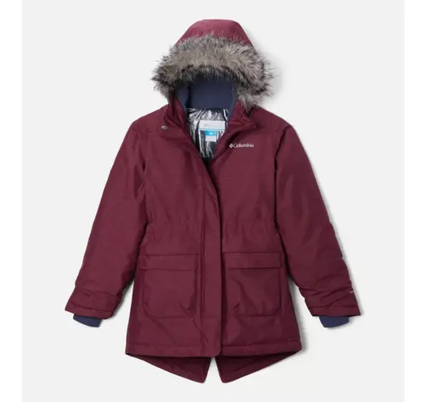 Columbia Girls Winter Jacket - Nordic Strider Water-Resistant Puffer Coat - Image 4