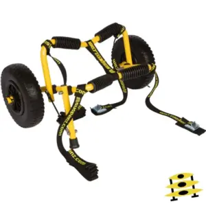 Suspenz Stowable Kayak Cart Airless 1.5V Portable Carrier