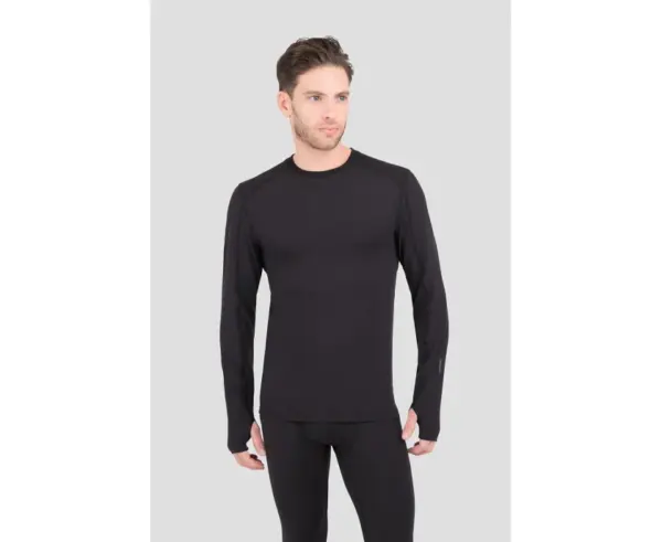 Men's Terramar Thermolator Thermal Crew Neck Shirt - Image 4