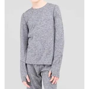 Terramar Youth Midweight Thermal Long Sleeve Crewneck Shirt
