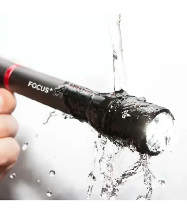 NiteRider FOCUS+ 370 Handheld Flashlight - Bright, Compact Light - Image 4