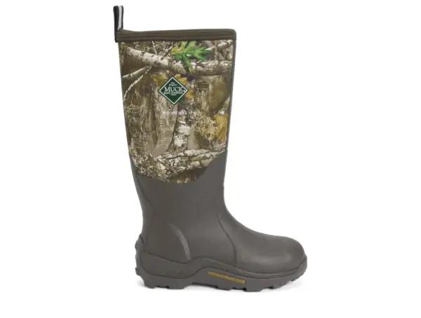 Muck Woody Max Waterproof Work Boots for Men - RealTree Camo - Image 4