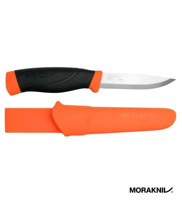 Morakniv Companion Heavy Duty Carbon Steel Knife Orange