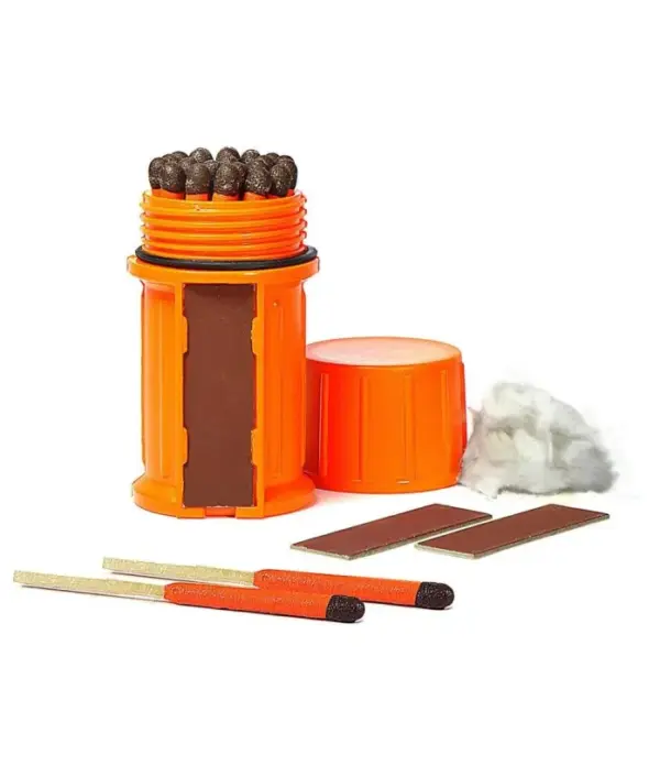 Uco Storm Proof Water Resistant Outdoor Gear Essential Fire Starter Kit - Image 4
