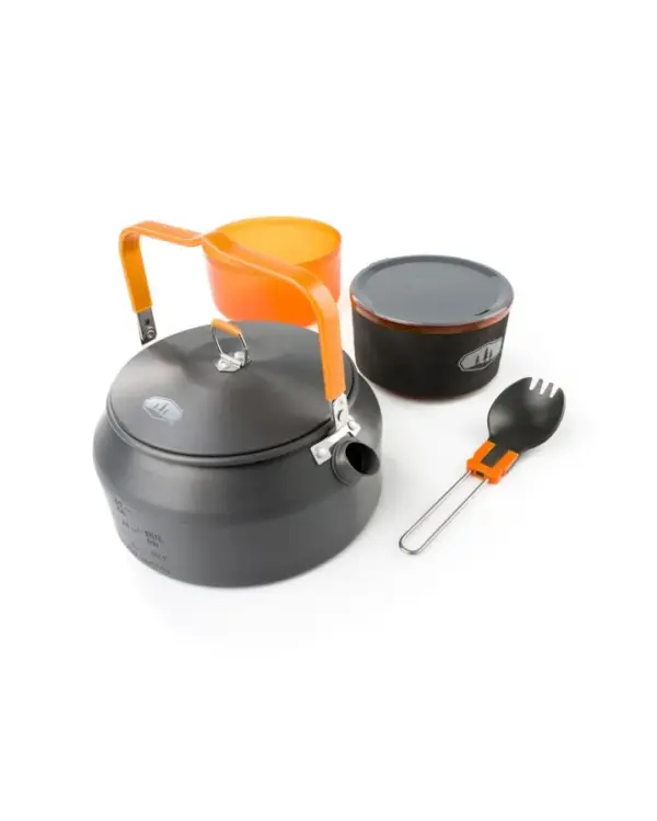 GSI Halulite Lightweight Backpacking Cookset - 2-Piece Pot Set - Image 4