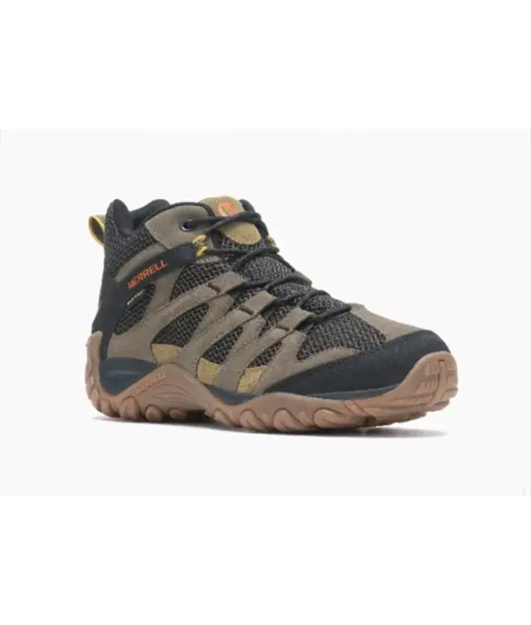 Men's Merrell Alverstone Mid Waterproof Hiking Boots - Image 4