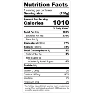 FOUNDATION Outdoors Cheddar Cheese Bites Snack Pack