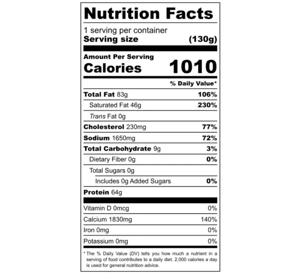 FOUNDATION Outdoors Cheddar Cheese Bites Snack Pack